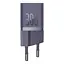 Мережевий зарядний пристрій Baseus GaN5 Fast Charger(mini) 1C 30W EU Cable Type-C to Type-C 1m фіолетовий P10110902523-00 - мініатюра 1
