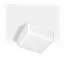 Рамка накладного монтажу безрамкового квадратного світильника VIDEX (VL-DLFS-09SF) - мініатюра 3