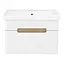 Тумба з умивальником Volle Solo 60 см Білий 1910.326007 - мініатюра 2