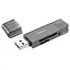Картрідер Hoco HB39 2 в 1 USB/Type-C 3.0 - мініатюра 3