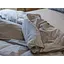 Комплект постільної білизни Ecotton Premium Natural Grey євро сатин вишивка з кантом сірий (25091) - мініатюра 9