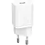 Блок зарядний адаптер Baseus Super Si Quick Charger 20 W USB-C (CCSUP-B02) білий - мініатюра 1