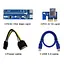 Райзер QUBE PCI-E x1 to 16x 60cm USB 3.0 Cable SATA to 6Pin Power PCE164P-NO3 ver 009S - мініатюра 4