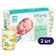 Подгузники Offspring Tangy Orange размер NB (до 4 кг) 112 шт. (2 уп. х 56 шт.) - миниатюра 1