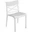 Стул садовый Bica Croix пластиковый белый - миниатюра 4