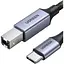 Кабель Ugreen US370 USB-C to USB-B 2.0m чорний [127972] - мініатюра 2