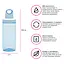 Бутылка для воды Kambukka Reno тритановая, 500 мл светло-голубой (11-05026) - миниатюра 5