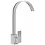 Смеситель для кухни Platinum 8112 HDF нержавеющая сталь - миниатюра 1