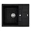 Кухонна мийка Haiba HB8210-G226 Black 620x500x200 HB0983, Чорний матовий - мініатюра 1