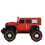 Електромобіль дитячий Bambi Джип M 5831EBLR-3 Racer червоний - мініатюра 8