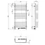 Электрический полотенцесушитель Navin Stugna 480x1000 Sensor правая белая 12-028153-3680, Белый, Правое, Электронный - миниатюра 7