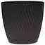 Горщик Form-Plastic Міка-13 з підставкою 1.14 л антрацит (4540-014) - мініатюра 1
