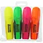 Набір текст-маркерів Neon, з гумовими вставками, 4 шт. - мініатюра 1