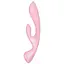 Вібратор-кролик Satisfyer Triple Oh Pink - мініатюра 2