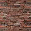 Самоклеющийся декоративный 3D панель 700х770х5мм красный кирпич песчаник (058) SW-00000177 - миниатюра 1