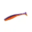 Силікон FishUP U-Shad 3" #207 - Dark Violet/Orange (9 шт/уп) - мініатюра 2