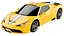 Машинка Rastar Ferrari 458 Speciale A на управлінні 1:24 жовтий 71900 - мініатюра 1