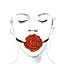 Кляп Zalo Upko Doll Rose Ball Gag 54 см червоний - мініатюра 4