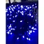 Гирлянда новогодняя Конус 30 м 500 LED лампочки Синие - миниатюра 1
