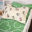 Комплект постельного белья MirSon Бязь 20-0043 Green Mikey Mouse 160x220 см зелено-бежевый (2200010273496) - миниатюра 3