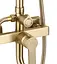 Душова система Rea Argus brushed gold з виливом REA-P7841, Золотий - мініатюра 4