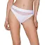 Трусики с прозрачной вставкой Passion PS006 Panties white L - миниатюра 1