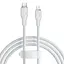 Кабель Baseus Pudding Series Fast Charging Data Cable Type-C to iPhone 1.2 метра білий (P10355701221-00) - мініатюра 1