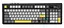 Клавіатура Ajazz AK980 Clear Sky Switch Black-Gray-Yellow (AK980-CS-BGY) - мініатюра 1