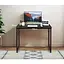 Письменный стол Costway Homart со стальным каркасом черный - миниатюра 8