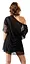 Комплект Cottelli Collection Lingerie Chemise Set L черный - миниатюра 3