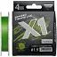 Шнур Favorite X1 PE 4x 150 м (l.green) 1.5/0.205 мм 25 lb/11.4 кг - миниатюра 1