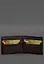 Кожаное портмоне 13.0 зажим темно-коричневый краст - миниатюра 4