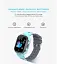 Смарт-годинник-телефон дитячі Z1 GPS 4G з камерою SIM-карта силіконовий ремінець Blue (17638) - мініатюра 3