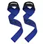 Лямки для тяги RDX S4 Gym Cotton Gel Straps Blue Plus (WAC-S4U+) - миниатюра 2