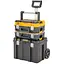 Комплект ящиков TSTAK 2.0 DeWalt ящик + органайзер + ящик-тележка (DWST83411-1) - миниатюра 1