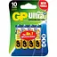 Батарейка GP Ultra Plus Alkaline АА LR6 (15AUP-U4) 4 шт. - мініатюра 1