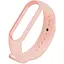 Ремешок для фитнес-браслета Lemfo для Xiaomi Mi Band 5, 6, 7 бледно розовый - миниатюра 1