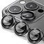 Захисне скло на камеру DK для Apple iPhone 13 Pro Max Lens Metal Ring Eagle Eye 015729 black 2 шт. - мініатюра 3