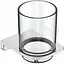 Склянка для ванної кімнати Volle Solo 2510.220101 хром - мініатюра 1
