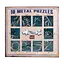 Набір головоломок 10 Metall Puzzles blue Eureka 3D Puzzle 473356, 10 головоломок - мініатюра 1