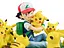 Діорама 3D Сатоші та Пікачу Кишенькові Монстри Покемони Series Ash and Pikachu 12см Pokеmon 33.33 - мініатюра 3