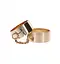 Наручники Taboom Dona Slave Wrist Cuffs 62 см золотий - мініатюра 5