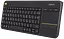 Клавіатура бездротова Logitech K400 Plus Black (920-007145) - мініатюра 2