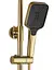 Душовя система Rea Rob з термостатом та виливом brushed gold REA-P6623, Золотий - мініатюра 8