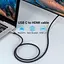 Кабель Vention HDMI-Type-C V 2.0 1.5 м (CRBBG) - мініатюра 7