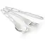 Комплект GSI Outdoors нож вилка ложка Glacier Stainless 3 Pc Cutlery (1099-61004) - миниатюра 1