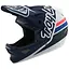 Велошолом Troy Lee Designs D3 Fiberlite Silhoette Navy/White S (1106-198757002) - мініатюра 1