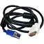 Кабель мультимедийный DVI to VGA (1.8 м) Б/У - миниатюра 1