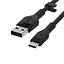 Belkin Кабель USB-A > USB-C зарядка/синхронизация 3м, 60Вт, Type-C, силиконовый с клипсой, черный - миниатюра 10