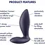 Анальная смарт-пробка с вибрацией Satisfyer Power Plug - миниатюра 6